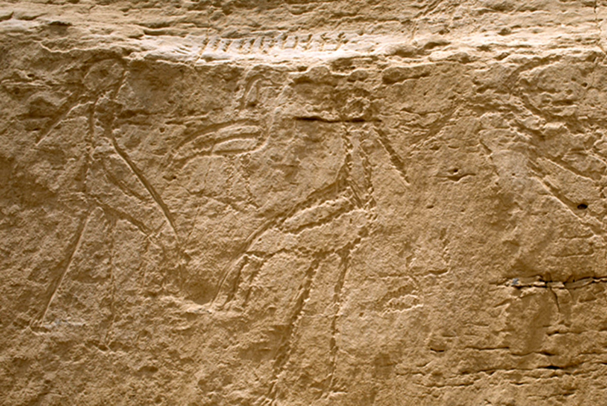 Misteriosas pinturas rupestres
